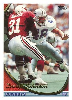 Daryl Johnston Dallas Cowboys 1994 Topps NFL #59